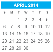 April 2014 April 2014