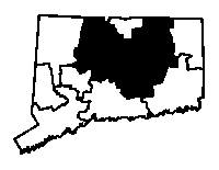 73450: Hartford-West Hartford-East Hartford LMA (54 towns) map